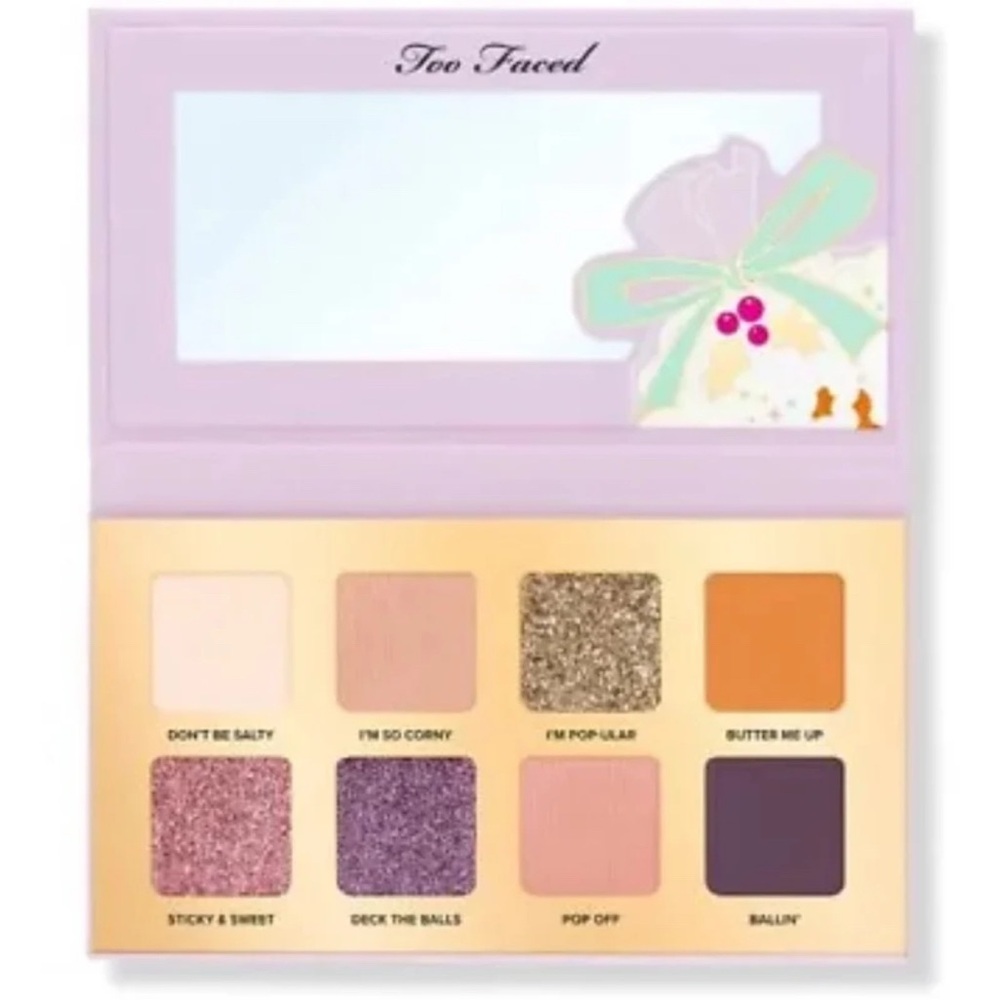 Too Faced christmas Popcorn Balls Mini Eyeshadow Eye Palette